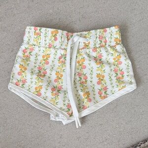 Minnow Swim Citrus print swim shorts